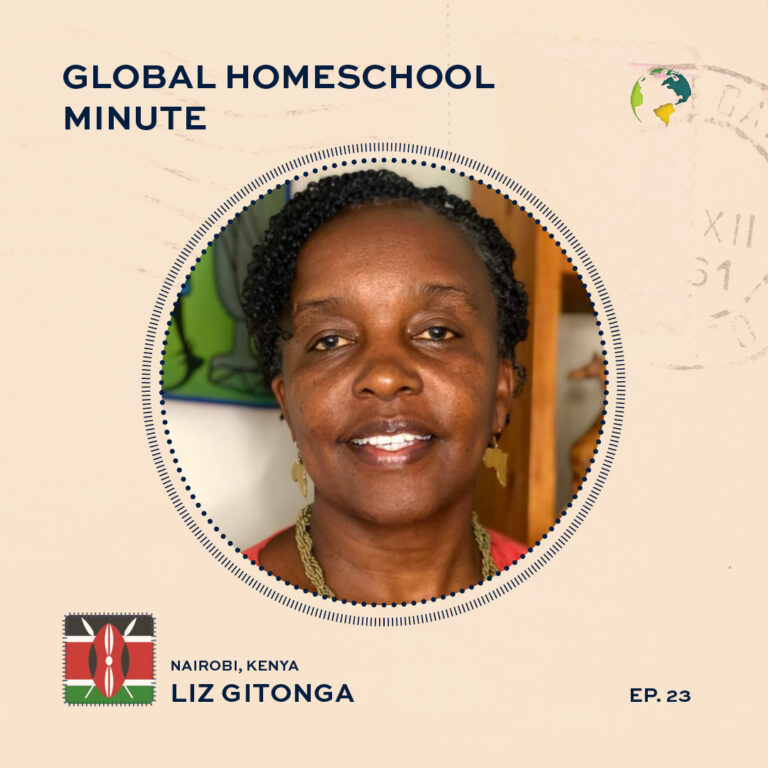 Liz Gitonga Global Homeschool Minute passport